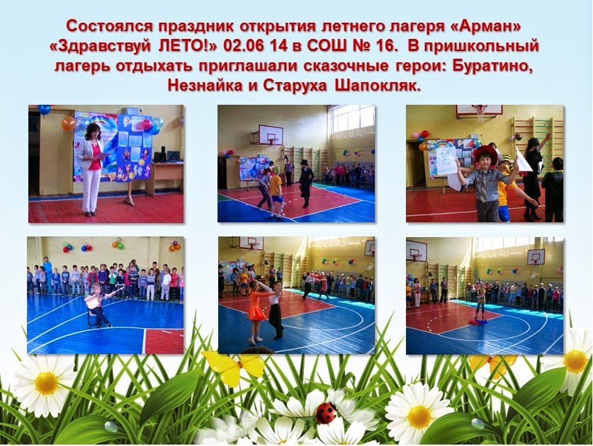 Сценарий открытия летнего лагеря с играми Сценарий открытия летнего лагеря с играми
